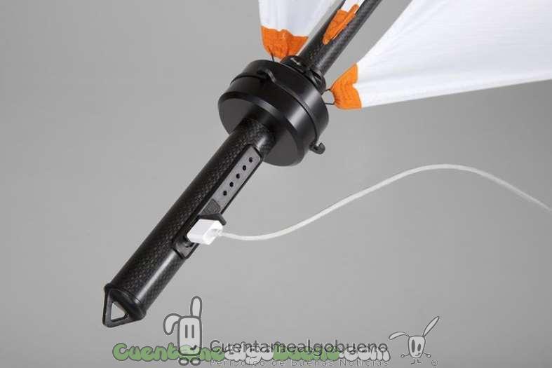 Inventa una mini turbina eólica portátil para disponer de energía en cualquier lugar