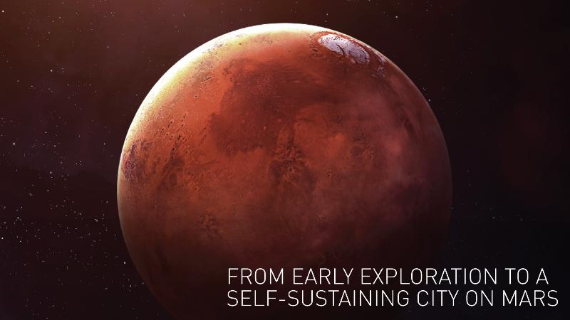 SpaceX presenta la nave con la que el ser humano llegará a Marte
