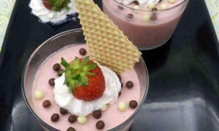 Receta Solidaria – Cremoso de Fresas