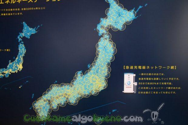 Red de puntos de recarga para vehículos eléctricos en Japón. Foto de Jose Suarez.