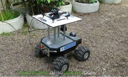 Un robot terrestre y otro aéreo trabajando conjuntamente en el invernadero