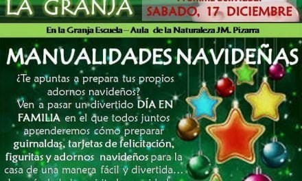 Manualidades Navideñas en la Granja Escuela de Pizarra (Málaga)