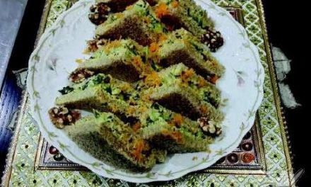 Receta Solidaria – Sándwich de berros