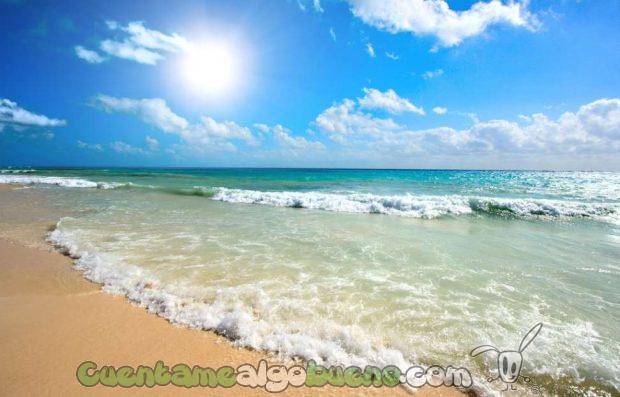 Que nuestras playas y mares estén limpios de plásticos depende de nosotros y lo vamos a conseguir. Foto de đây chỉ.