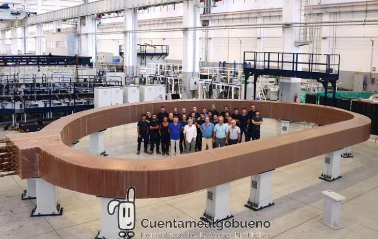 Completan la primera bobina del experimento europeo de energía de fusión nuclear