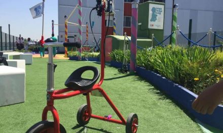 Crean un triciclo portasueros para niños hospitalizados en el 12 de Octubre