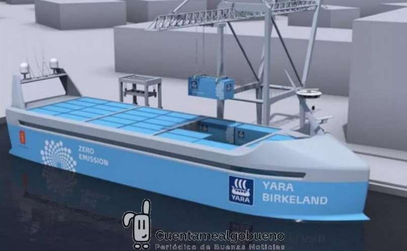 El primer buque eléctrico comenzará a navegar en el año 2018