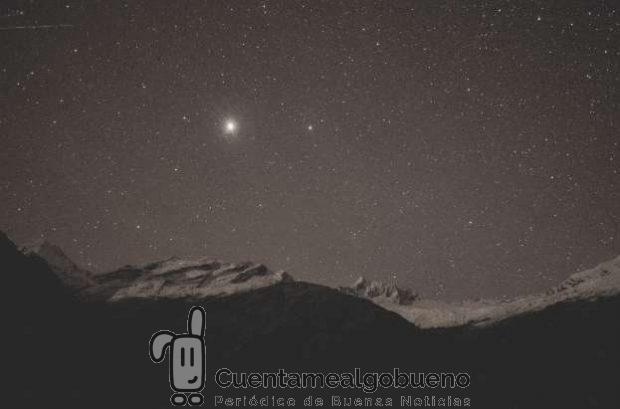 Vista de Venus desde la Tierra