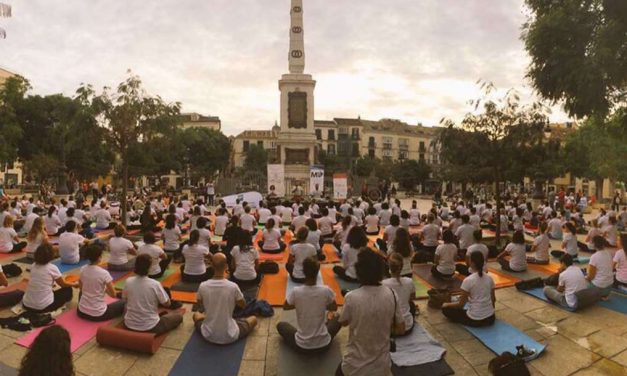 La Plaza de la Merced de Málaga se llenará de personas practicando Yoga