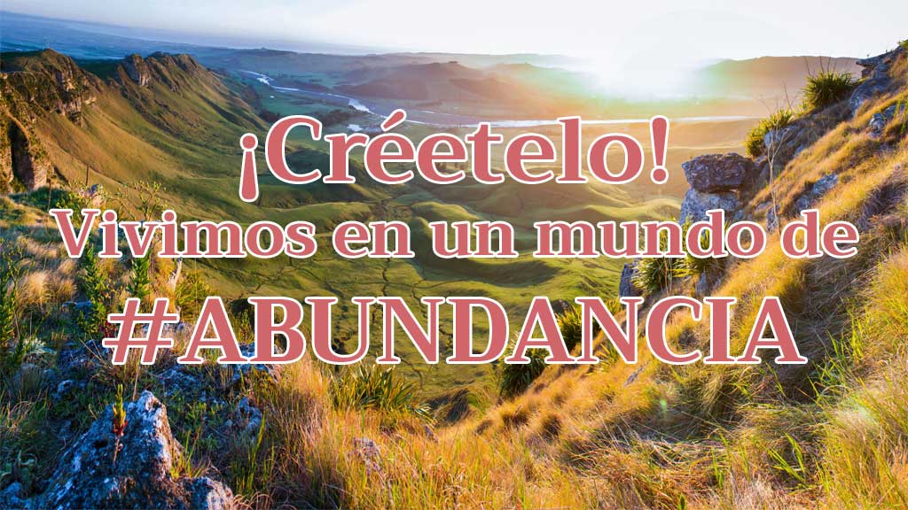 Por la erradicación de la pobreza y el reinado de la Abundancia