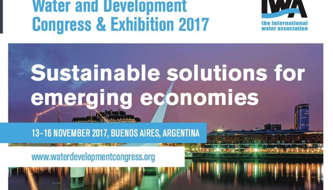 Congreso mundial de agua y saneamiento IWA 2017 en Buenos Aires