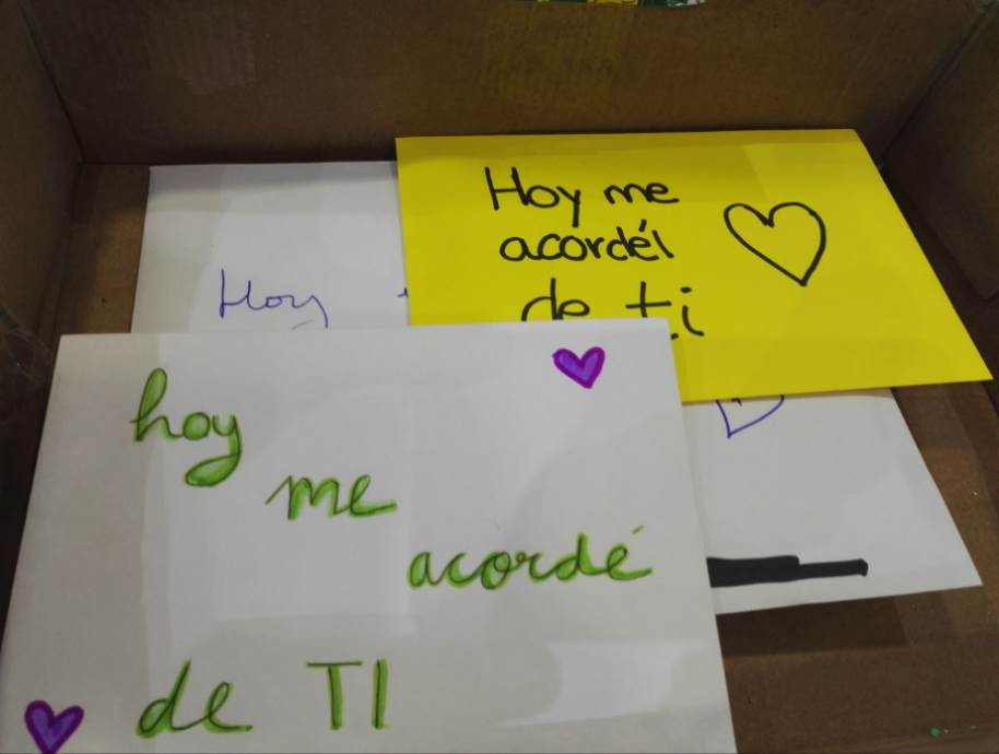 Hoy me acordé de ti: cartas de Navidad de niños para niños 