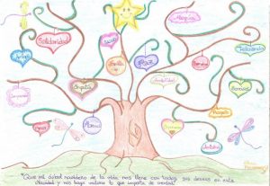 "Árbol navideño de la vida". Elena Rocamora Gil. ADIEM Vega Baja