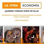Campaña de promoción del voluntariado «La Otra Economía»