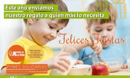Empleados de una consultora donan 7 becas para comedores sociales infantiles de Madrid