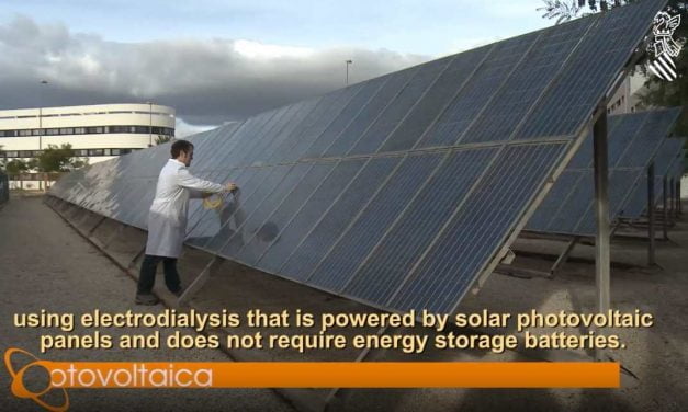 Investigadores de la UA crean un sistema autónomo de desalación y potabilización de agua con energía solar