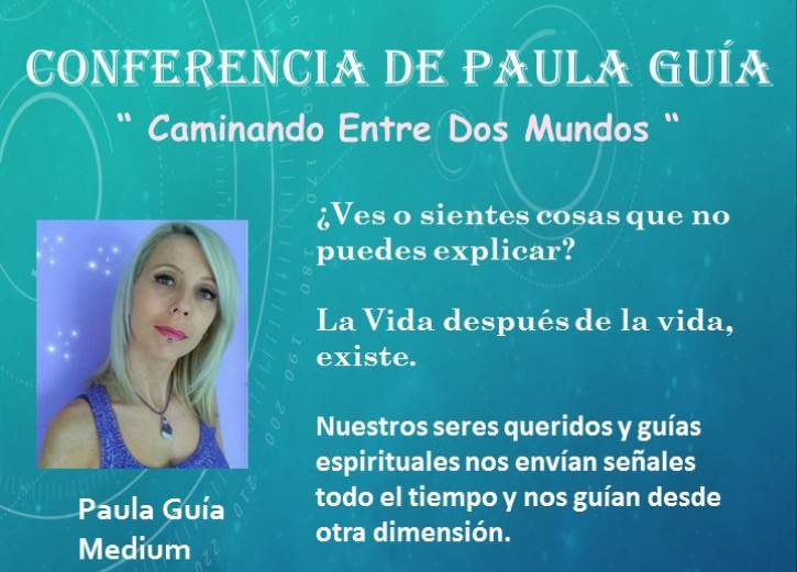 Conferencia de Paula Guía en Águilas (Murcia)