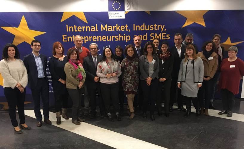 La Oficina del Gobierno de Canarias en Bruselas acogió la reunión de lanzamiento del proyecto Shar-EEN