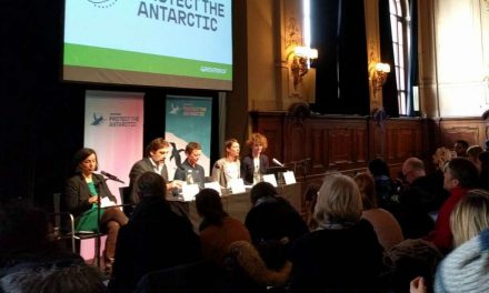 El actor Javier Bardem defiende en Berlín la creación del Santuario Antártico
