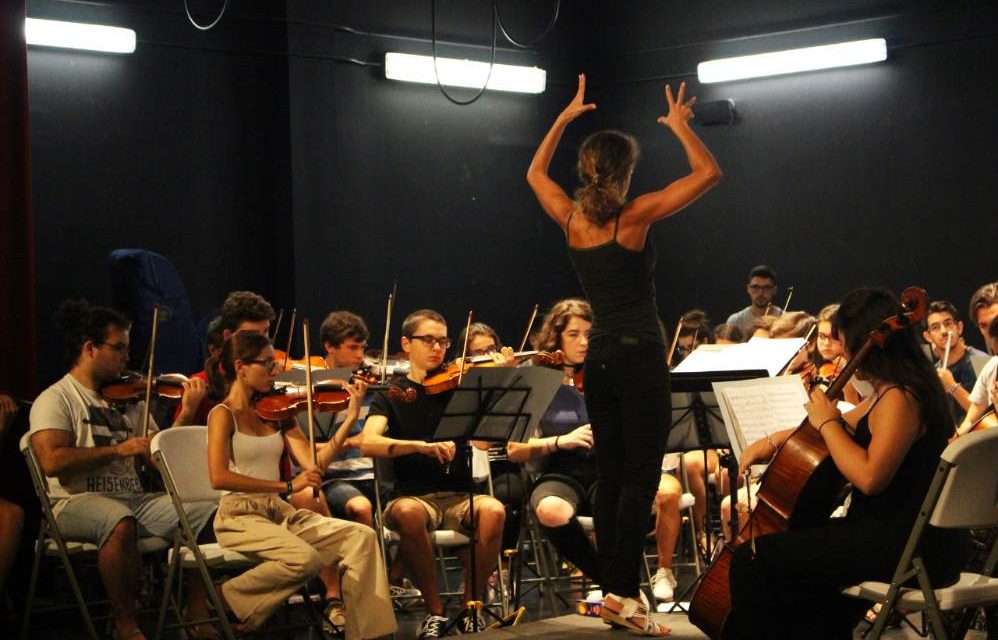 Taller musical y conciertos de la Academia Orquestal de Málaga para la semana blanca
