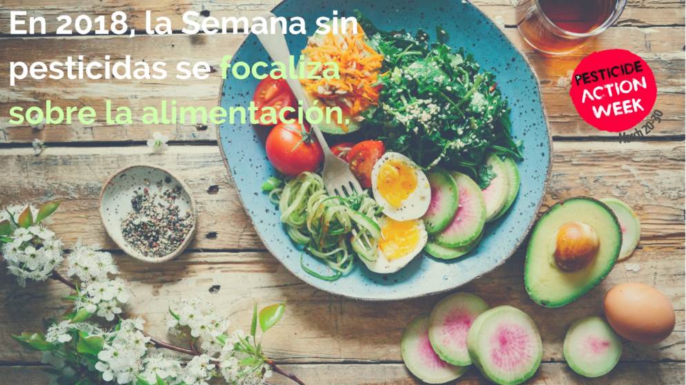 La Semana sin Pesticias informa durante los primeros días de la primavera sobre los impactos de los pesticidas en nuestra salud y en el medio ambiente y también para promover alternativas saludables