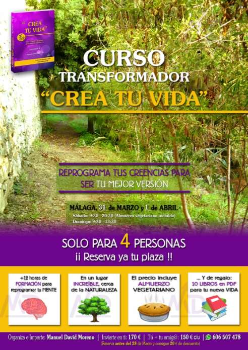 Manuel David Moreno, propone un curso “transformador” para Semana Santa