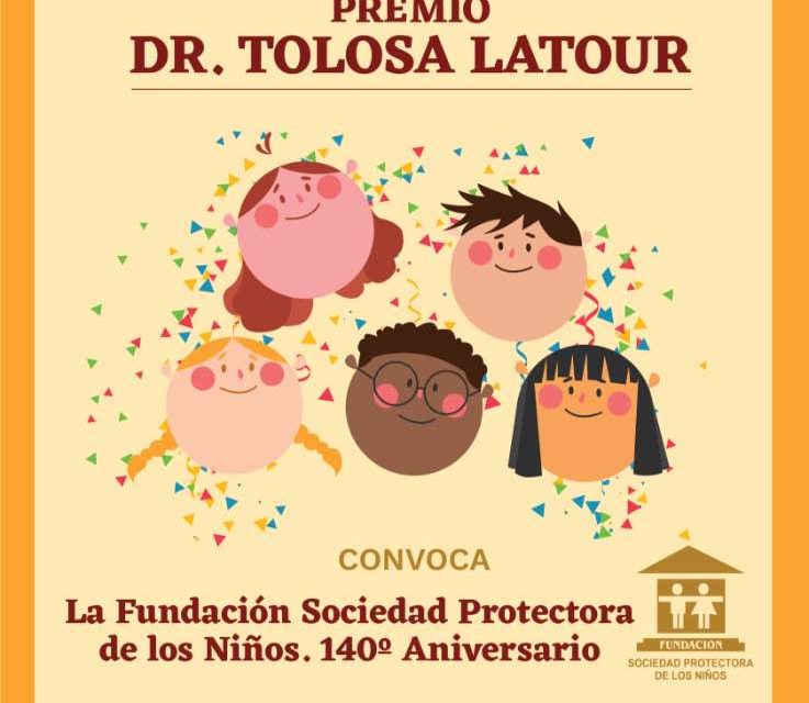 Abierta la convocatoria para el Premio Dr. Tolosa Latour a la labor de protección de la infancia y adolescencia