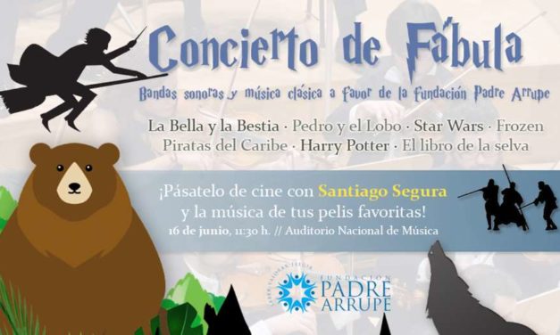 La Fundación Padre Arrupe celebra un “Concierto de fábula” para niños con la colaboración de Santiago Segura