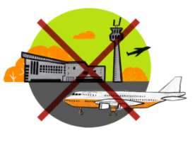 Medidas concretas de Stay Grounded a evitar: 8. Nuevos aeropuertos y expansión aeroportuaria