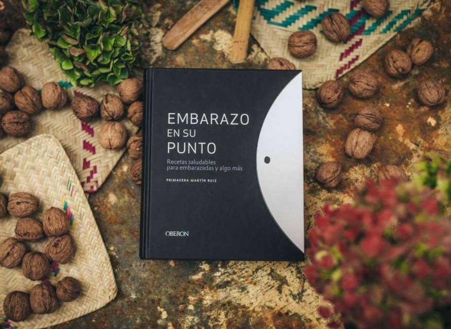 «Embarazo en su punto» un libro de Primavera Ruiz con recetas saludables para embarazadas