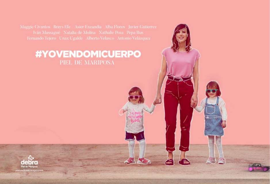 #YoVendoMiCuerpo: concienciando sobre la enfermedad Piel de Mariposa