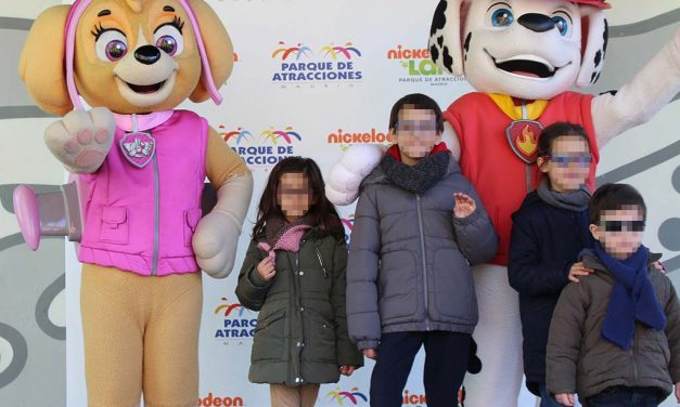 Niños con cáncer visitan el Parque de Atracciones de Madrid