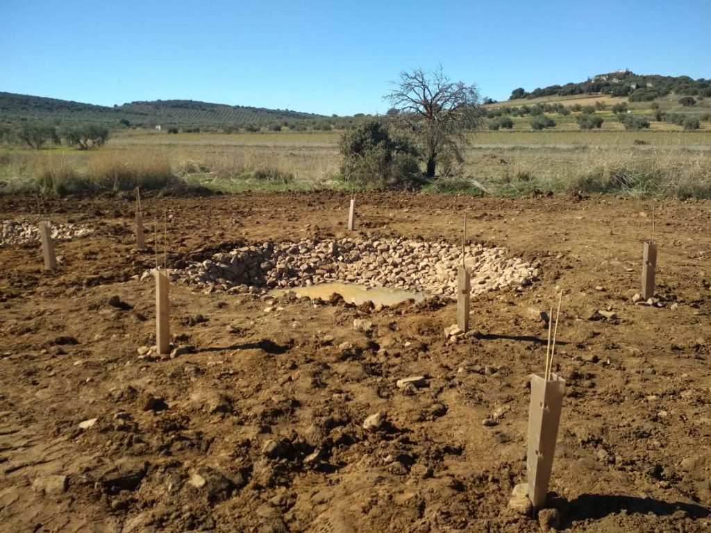 En Castellar de Santiago se ha restaurado una finca agrícola perteneciente a la Red Natura 2000