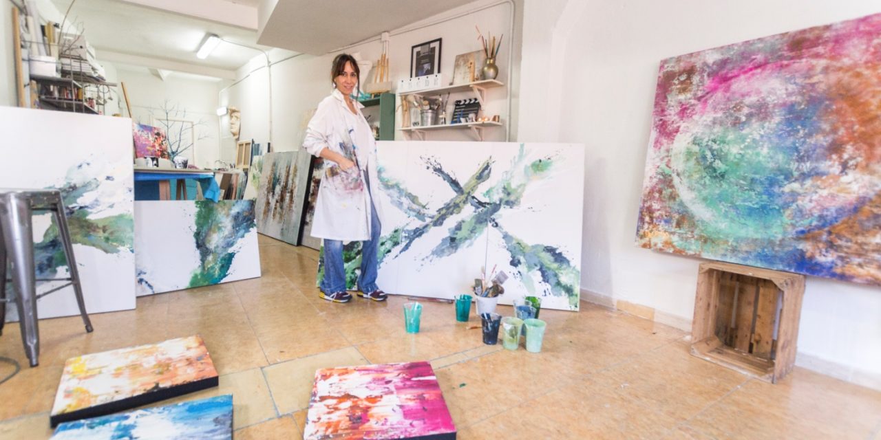 Marcela Once es una artista plástica que agita conciencias a través de su obra