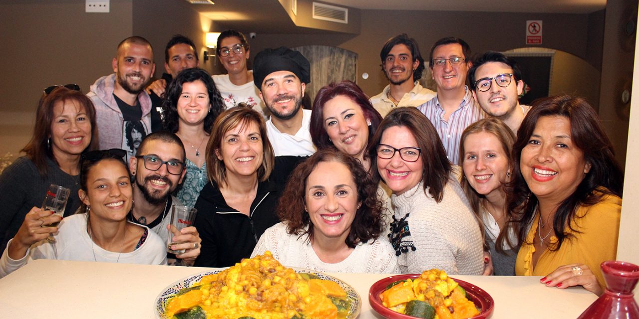 El cuscús fue el plato principal del segundo showcooking del Restaurante Mosaico