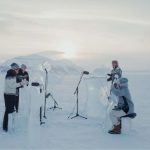 Concierto sobre hielo en el Ártico por la creación de santuarios marinos