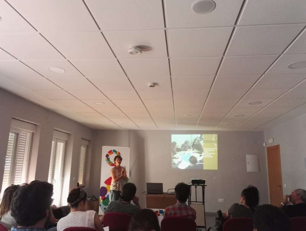 La asociación Almunia tomó el relevo para mostrar los resultados de su proyecto Fotovoz