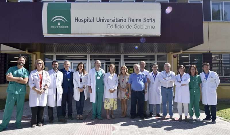 Los profesionales del Hospital Universitario Reina Sofía de Córdoba realizan por primera vez en Andalucía una hepatectomía con cirugía robótica