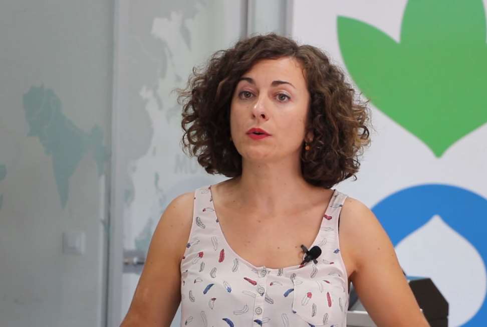 Ana Alarcón, gestora de programas de emprendimiento de Acción contra el Hambre