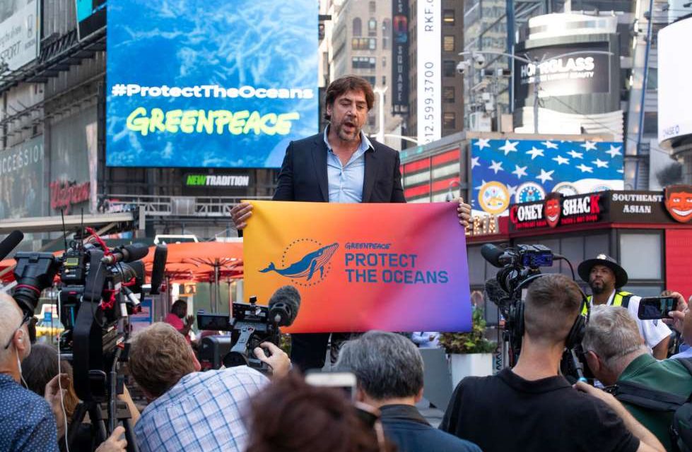 Javier Bardem reclama en Nueva York un Tratado Global de los Océanos