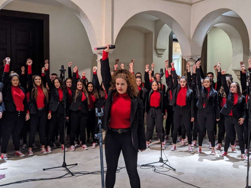 Concierto solidario de la Coral de Navidad de ESAEM en el Teatro del Soho CaixaBank de Málaga