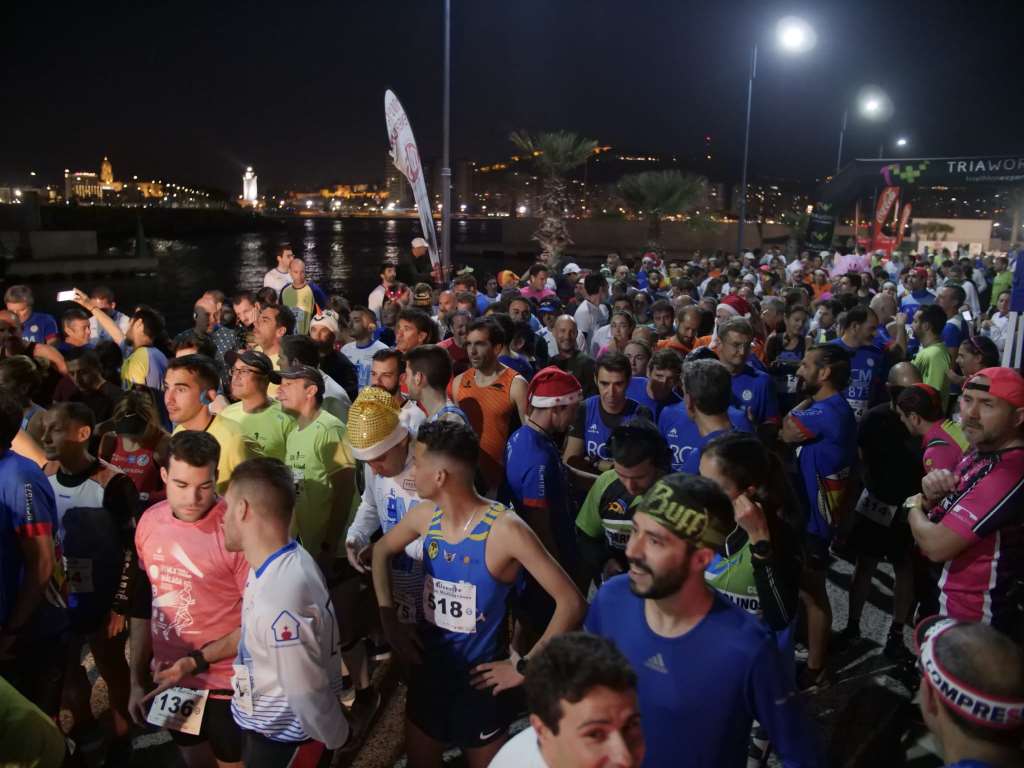 Éxito de la I San Silvestre Solidaria de Málaga