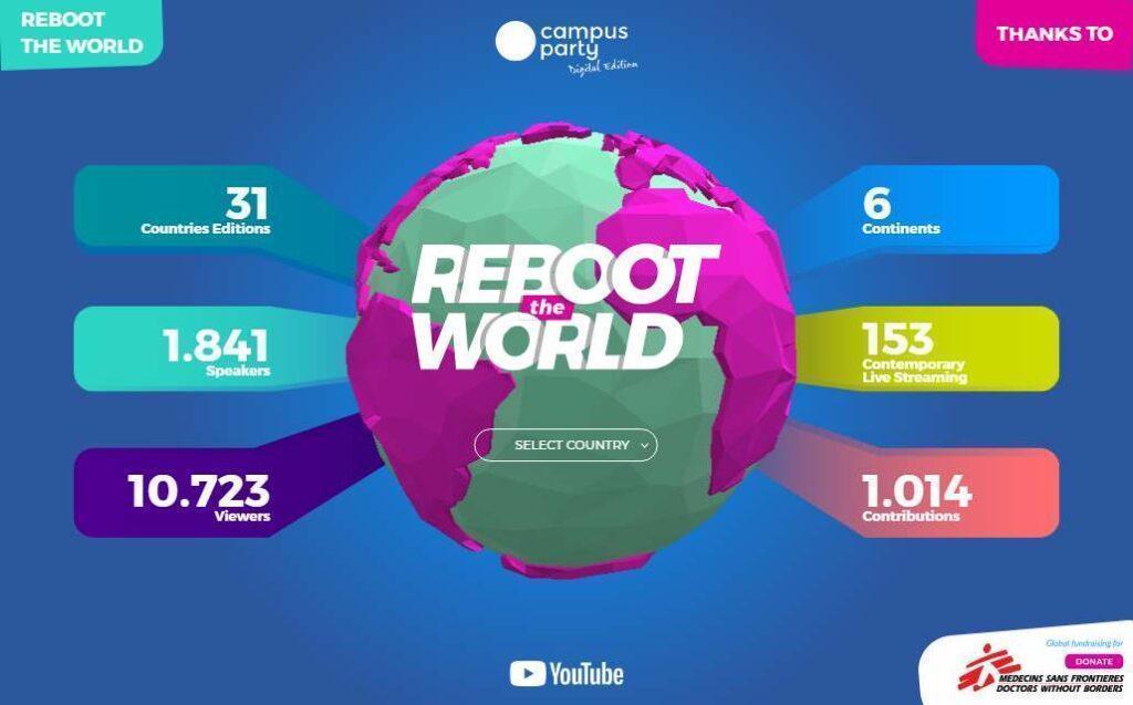 Reboot the World: el primer festival tecnológico global