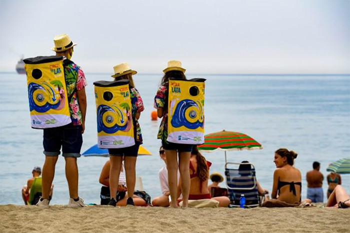 27 playas españolas impulsan el reciclaje con la campaña medioambiental de ‘Cada lata cuenta’