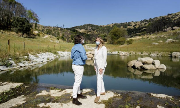Finaliza la restauración ecológica y paisajística de la antigua presa de La Alberca (Madrid)