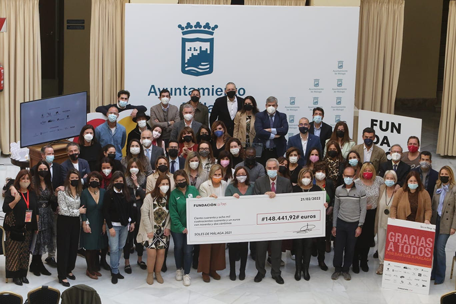 El festival Soles de Málaga recauda más de 148.000 euros para ONGs y entidades malagueñas