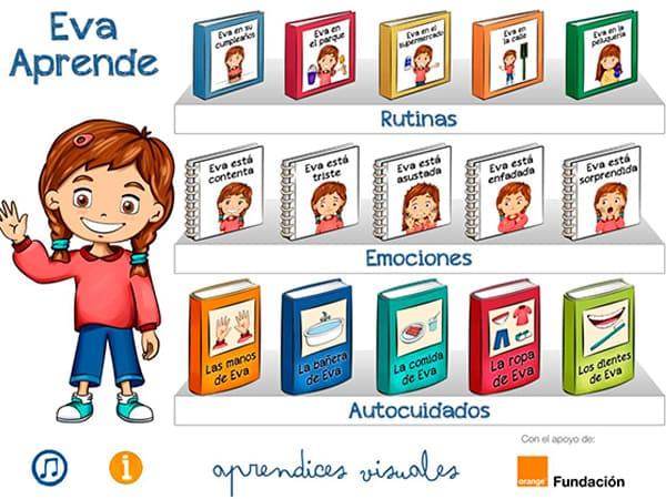 ‘Eva Aprende’, la aplicación móvil de los cuentos interactivos para niñas con TEA, disponible ya en todas las plataformas