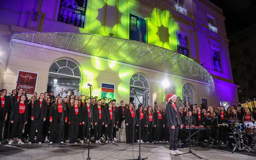 La Coral de ESAEM arranca la Navidad en Málaga