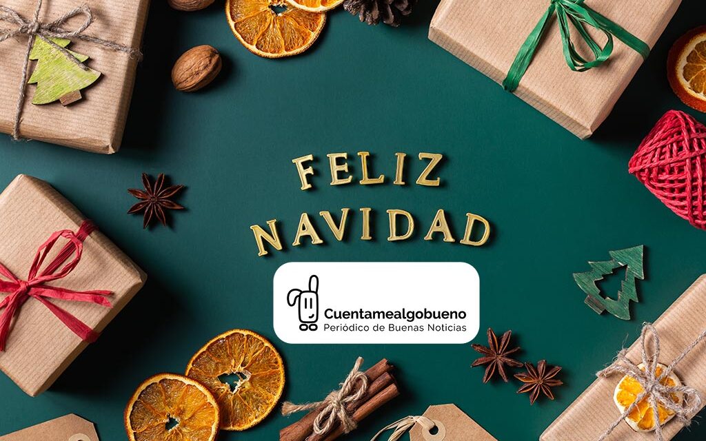 ¡Cuentamealgobueno te desea Feliz Navidad!