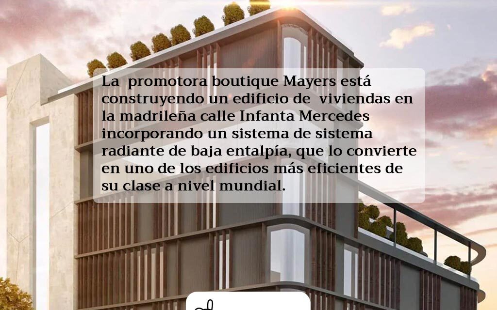 Madrid contará con un edificio de viviendas de baja entalpía referente mundial